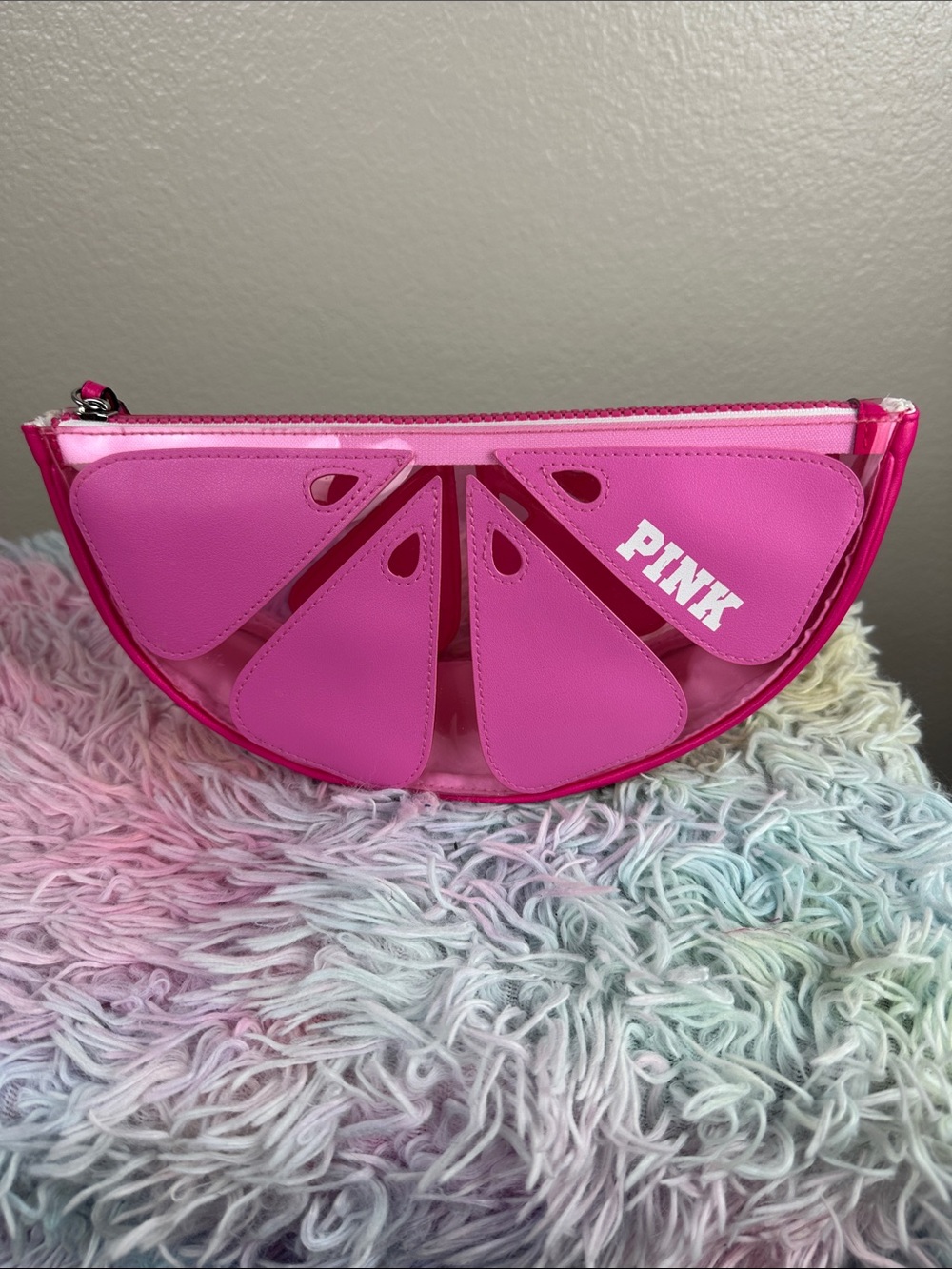 PINK Victoria’s Secret Watermelon Makeup Bag